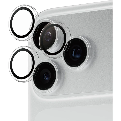 Szkło hartowane na aparat z aplikatorem PanzerGlass Hoops do iPhone 18 Pro Max / 18 Pro, przezroczyste (1/6)