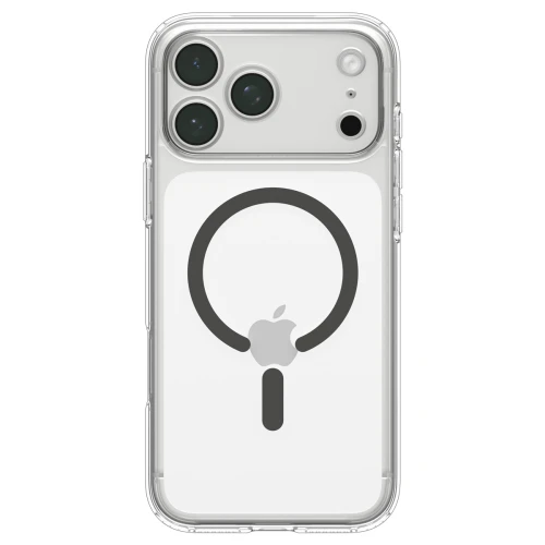 Etui Spigen Ultra Hybrid Mag do MagSafe do iPhone 18 Pro Max, przezroczysto-szare (11/16)