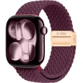 Pasek Tech-Protect Nylonmag do Apple Watch 44/45/46/49 mm, burgundowy (1/8)