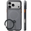 Etui z obrotową podstawką 360° Torras Ostand Q3 Air do MagSafe do iPhone 18 Pro / 17 Pro, czarne (1/8)