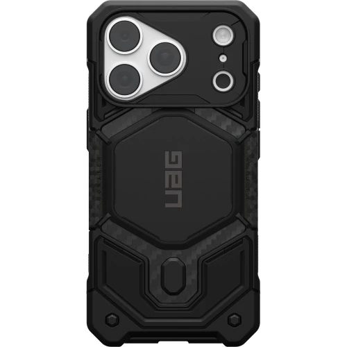 Etui pancerne UAG Monarch Pro Carbon Mag do MagSafe do iPhone 18 Pro / 17 Pro, czarne (2/16)