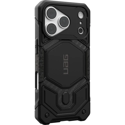 Etui pancerne UAG Monarch Pro Carbon Mag do MagSafe do iPhone 18 Pro / 17 Pro, czarne (3/16)