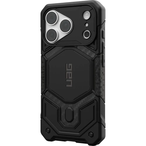 Etui pancerne UAG Monarch Pro Carbon Mag do MagSafe do iPhone 18 Pro / 17 Pro, czarne (6/16)