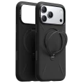 Etui z obrotową podstawką 360° Torras Q3 Silicone do iPhone 18 Pro Max / 17 Pro Max do MagSafe, czarne (2/7)