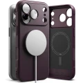 Etui Ringke Onyx Magnetic do MagSafe do iPhone 18 Pro / 17 Pro, burgundowe (1/7)