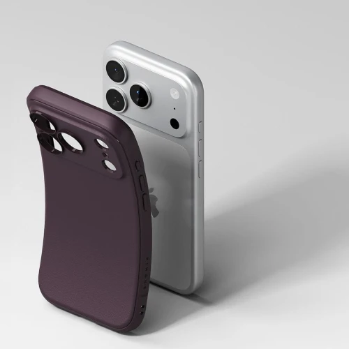Etui Ringke Onyx Magnetic do MagSafe do iPhone 18 Pro / 17 Pro, burgundowe (5/7)