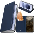 Etui z klapką Dux Ducis Skin Pro do Xiaomi Redmi Note 17 4G/5G, granatowe (1/12)