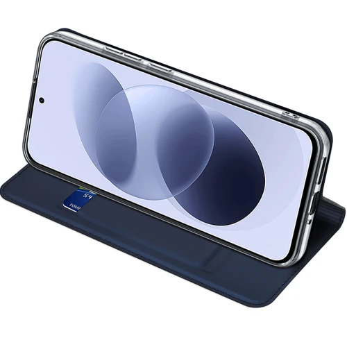 Etui z klapką Dux Ducis Skin Pro do Xiaomi Redmi Note 17 4G/5G, granatowe (5/12)