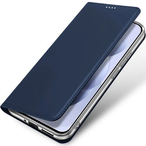 Etui z klapką Dux Ducis Skin Pro do Xiaomi Redmi Note 17 4G/5G, granatowe (8/12)