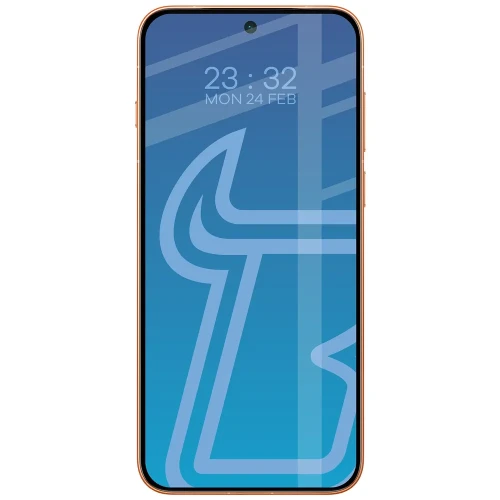Etui + szkło hartowane Bizon Angelo Pack do Vivo X500 Pro Max, półprzezroczyste z beżową ramką (7/8)