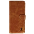 Etui z klapką Bizon Case Pocket do Galaxy A18 / A17, brązowe (2/6)