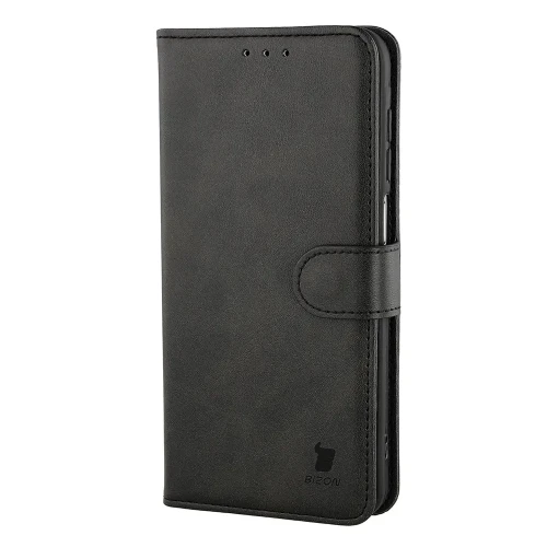 Etui z klapką Bizon Case Pocket do Galaxy A18 / A17, czarne (3/6)