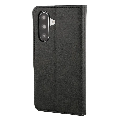 Etui z klapką Bizon Case Pocket do Galaxy A18 / A17, czarne (4/6)
