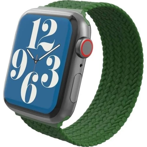 Pasek Zagg Gear4 Braided Watch Band do Apple Watch 38/40/41/42 mm rozmiar S, zielony (1/3)