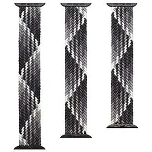 Pasek Zagg Gear4 Braided Watch Band do Apple Watch 38/40/41/42 mm rozmiar S, szaro-biały (2/3)