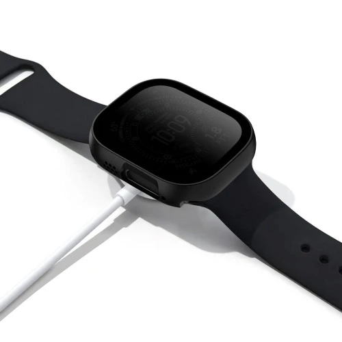 Etui + szkło prywatyzujące Tech-Protect Defense Privacy do Apple Watch Ultra 4 49mm / 3 49mm / 2 49mm / 1 49mm, czarne (6/9)