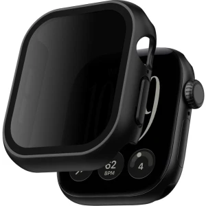Etui + szkło prywatyzujące Tech-Protect Defense Privacy do Apple Watch Series 12 42mm, czarne