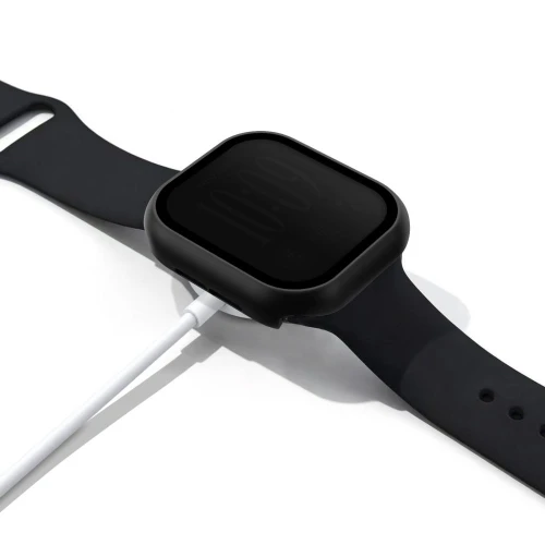 Etui + szkło prywatyzujące Tech-Protect Defense Privacy do Apple Watch Series 12 42mm, czarne (6/9)