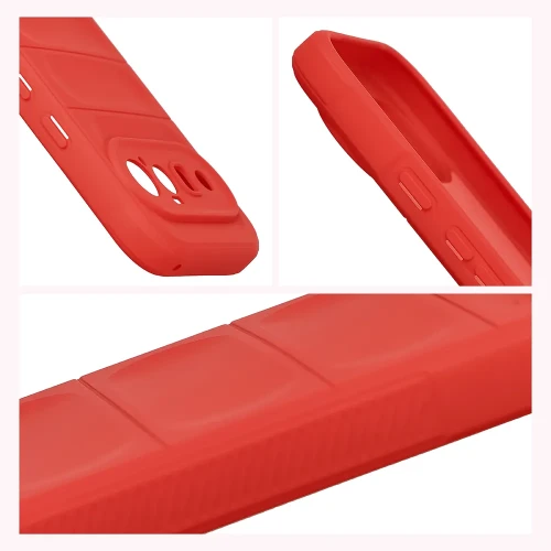 Pancerne etui Bizon Case Tur do Google Pixel 11, czerwone (7/8)