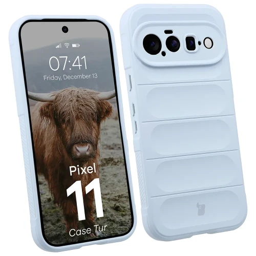 Pancerne etui Bizon Case Tur do Google Pixel 11, jasnoniebieskie (1/8)