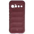Pancerne etui Bizon Case Tur do Google Pixel 11, burgundowe (2/8)