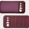 Pancerne etui Bizon Case Tur do Google Pixel 11, burgundowe (6/8)