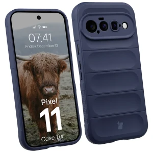 Pancerne etui Bizon Case Tur do Google Pixel 11, granatowe