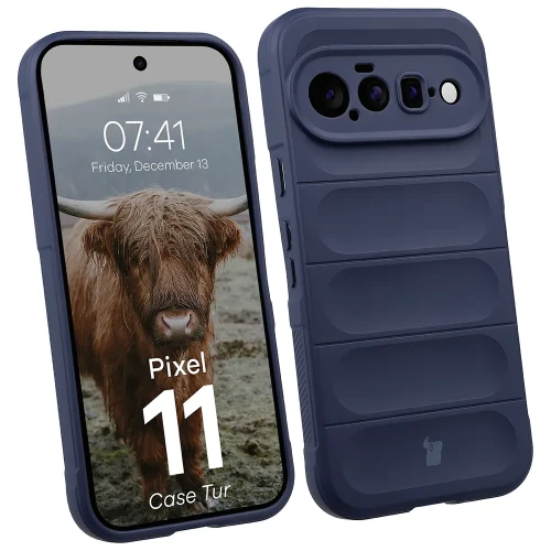 Pancerne etui Bizon Case Tur do Google Pixel 11, granatowe (1/8)