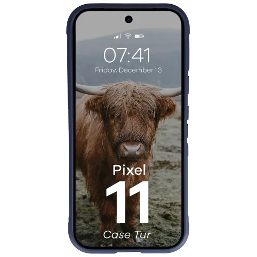 Pancerne etui Bizon Case Tur do Google Pixel 11, granatowe (5/8)