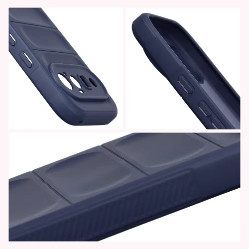 Pancerne etui Bizon Case Tur do Google Pixel 11, granatowe (7/8)