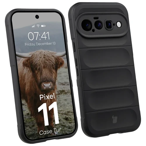 Pancerne etui Bizon Case Tur do Google Pixel 11, czarne (1/8)
