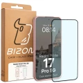 Etui z pierścieniem magnetycznym + szkło hartowane Bizon MatteO Pack do Xiaomi Redmi Note 17 Pro 5G, przydymione-jasnoróżowe (9/9)