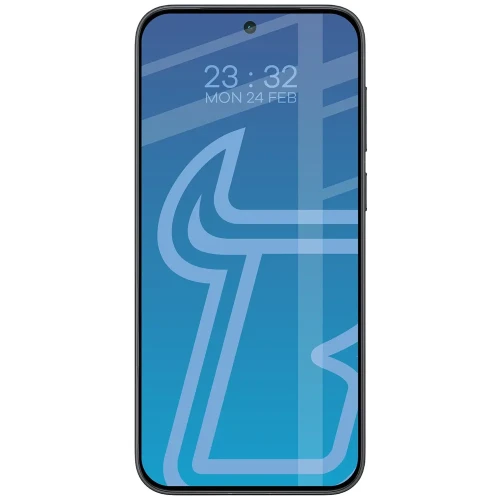 Etui + szkło hartowane Bizon Angelo Pack do Vivo X500 Pro, półprzezroczyste z beżową ramką (7/8)