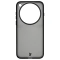 Etui + szkło hartowane Bizon Angelo Pack do Vivo X500 Pro, przydymione z czarną ramką (2/8)