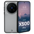 Etui Bizon Case Angelo do Vivo X500 Pro, przydymione z czarną ramką (1/6)