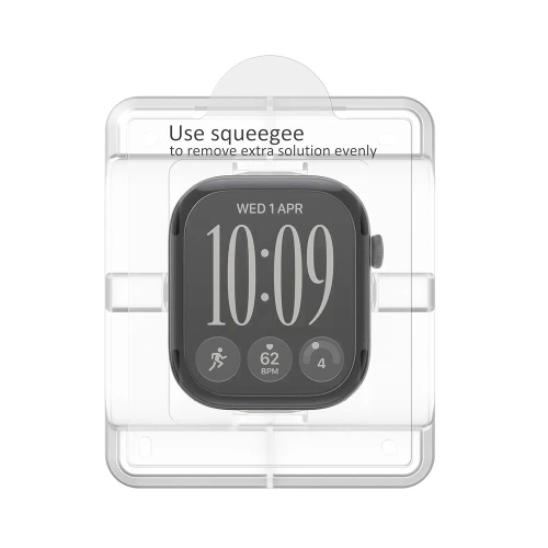 Folia + Aplikator Spigen Elite Shield EZ Fit 2-Pack do Apple Watch Series 12 42mm (8/11)
