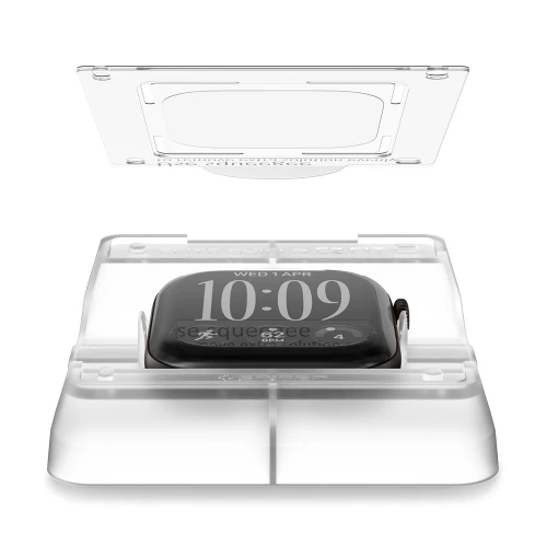 Folia + Aplikator Spigen Elite Shield EZ Fit 2-Pack do Apple Watch Series 12 42mm (9/11)