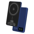 Magnetyczny powerbank indukcyjny do MagSafe 3 w 1 Blavec BJ-03 Ultra Slim 5 000 mAh, 22,5W, USB-C, granatowy (5/5)