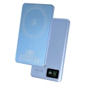 Magnetyczny powerbank indukcyjny do MagSafe 3 w 1 Blavec BJ-03 Ultra Slim 5 000 mAh, 22,5W, USB-C, jasnoniebieski (3/6)