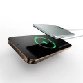 Magnetyczny powerbank indukcyjny do MagSafe 3 w 1 Blavec BJ-03 Ultra Slim 5 000 mAh, 22,5W, USB-C, szary (5/18)