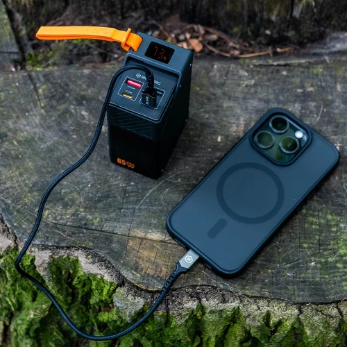 Powerbank Blavec BJ-50 Tytan 30 000 mAh, 65W, 2x USB-C, 2x USB-A, + kabel USB-C, czarny (6/8)