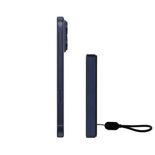 Magnetyczny powerbank indukcyjny do MagSafe 3 w 1 Blavec BJ-03 Slim 10 000 mAh, 22,5W, USB-C, granatowy (5/6)