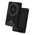 Magnetyczny powerbank indukcyjny do MagSafe 3 w 1 Blavec BJ-03 Slim 10 000 mAh, 22,5W, USB-C, czarny (7/7)