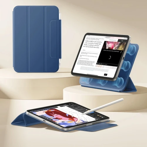 Etui ESR Rebound Magnetic doApple iPad Mini 8 2026, granatowe (3/7)