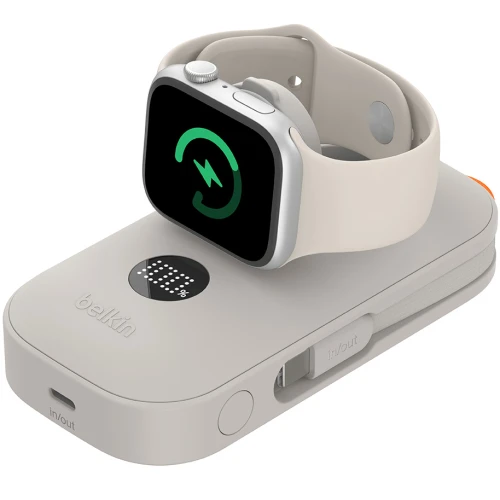 Bateria Belkin BoostCharge Pro Power Bank 10K 45W 10000 mAh do Apple Watch z kablem USB-C PD, czarna (2/15)