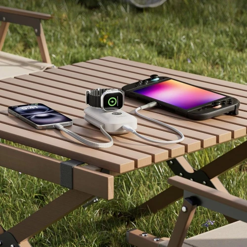 Bateria Belkin BoostCharge Pro Power Bank 10K 45W 10000 mAh do Apple Watch z kablem USB-C PD, czarna (11/15)