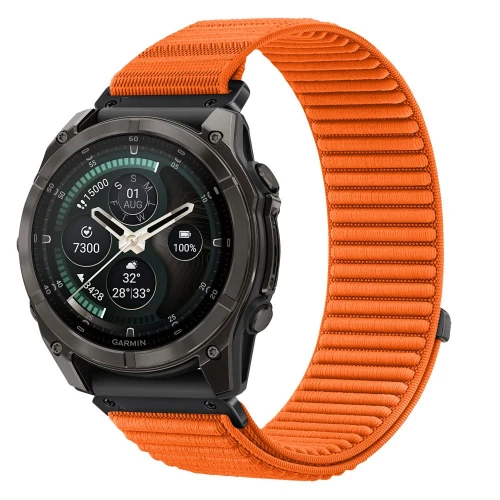Pasek Tech-Protect NylonLoop do QuickFit 22 mm, pomarańczowy (10/10)