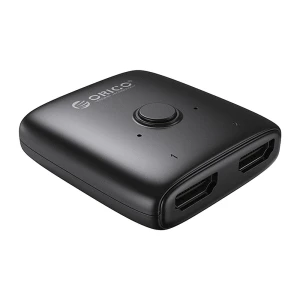 Adapter HDMI Orico HS2-A1, dwukierunkowy przełącznik / splitter HDMI 2.0 4K 60Hz 2w1, czarny