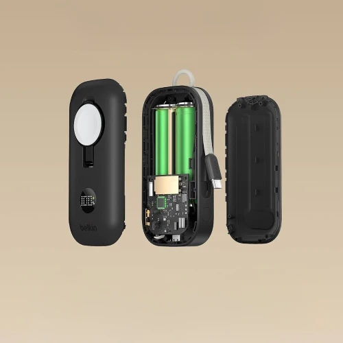 Bateria Belkin BoostCharge Pro Power Bank 10K 45W 10000 mAh do Apple Watch z kablem USB-C PD, czarny (13/15)