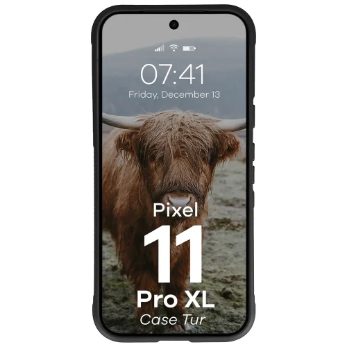 Pancerne etui Bizon Case Tur do Google Pixel 11 Pro XL, czarne (5/8)